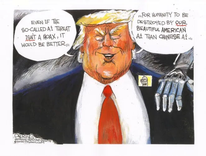 Editorial cartoon for Sept. 22, 2026